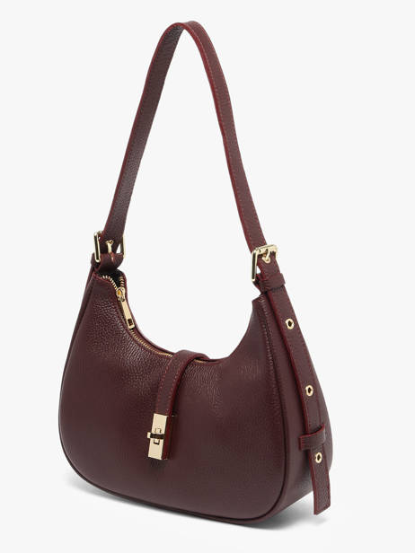 Hobo Caviar Leather Milano Violet caviar CA26069 other view 2