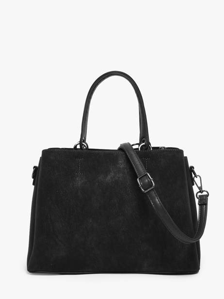 Satchel Suede Gallantry Black suede 6 other view 3