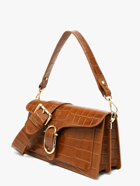 Shoulder Bag Cocco Balo Leather Milano Brown cocco balo CB26063 other view 2