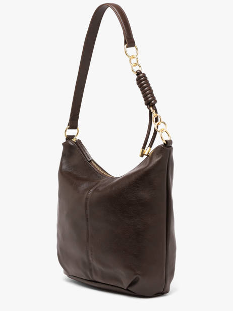 Shoulder Bag Vintage Leather Nat et nin Brown vintage SORA other view 2
