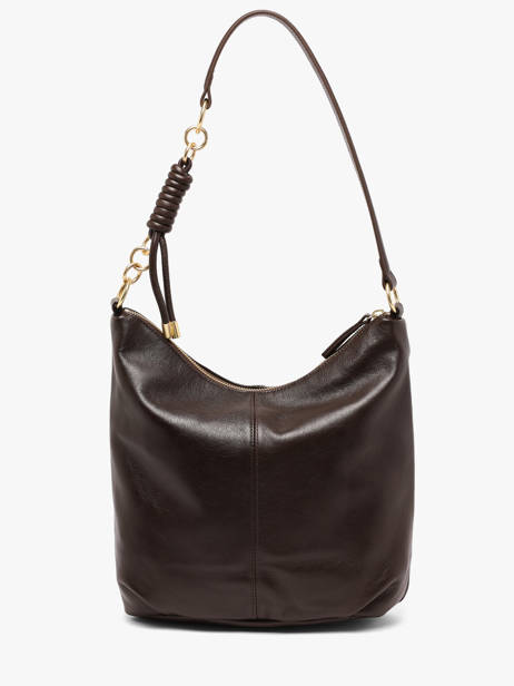 Shoulder Bag Vintage Leather Nat et nin Brown vintage SORA other view 5