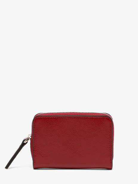 Coin Purse Leather Nat et nin Red vintage PIA other view 2