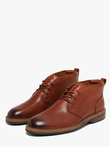 Boots In Leather Clarks Brown men 26320116 other view 1