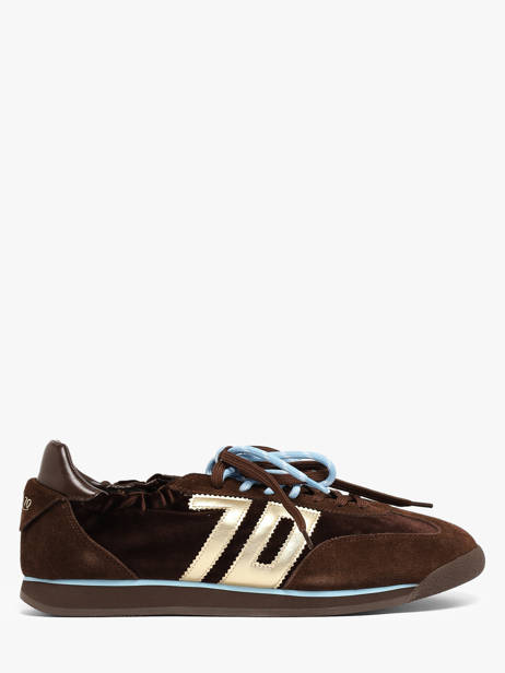 Sneakers Rocket In Leather Back 70 Brown women 62