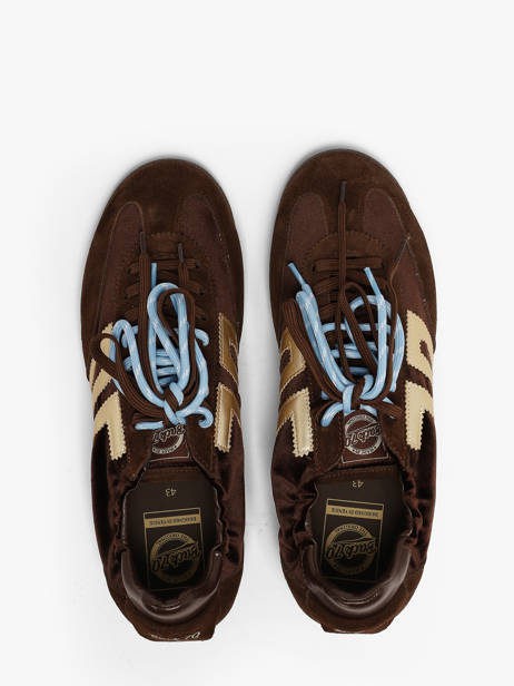 Sneakers Rocket In Leather Back 70 Brown women 62 other view 3
