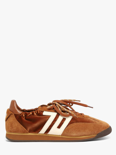 Sneakers Rocket In Leather Back 70 Brown women 65