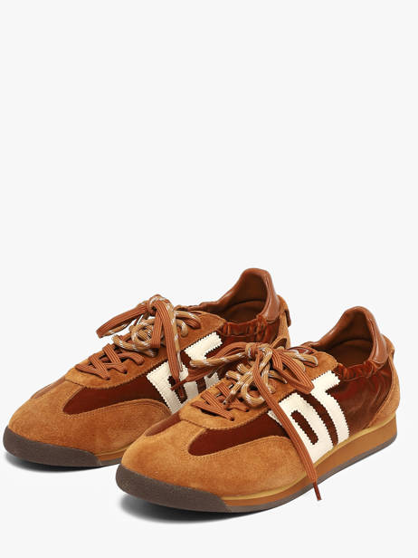 Sneakers Rocket In Leather Back 70 Brown women 65 other view 1