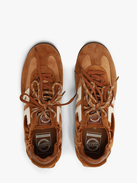 Sneakers Rocket In Leather Back 70 Brown women 65 other view 3