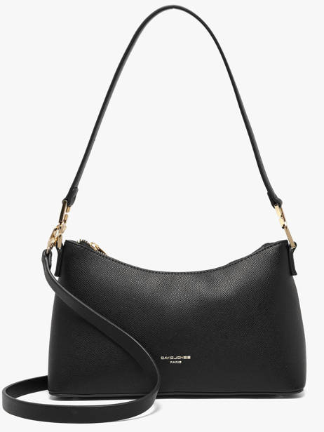 Shoulder Bag Saffiano David jones Black saffiano A