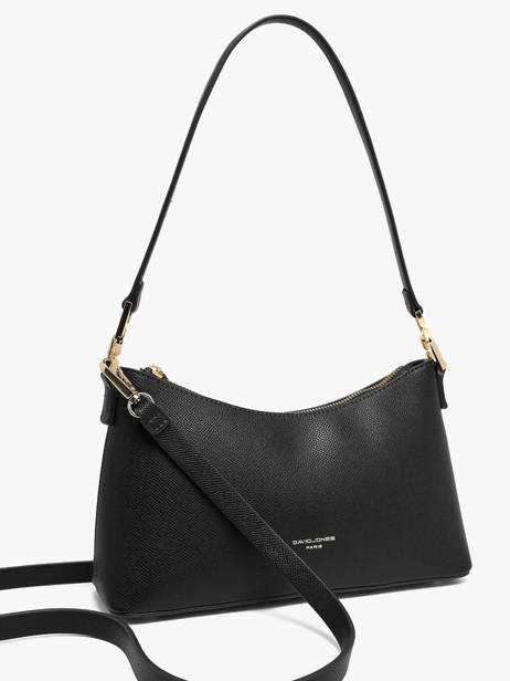 Shoulder Bag Saffiano David jones Black saffiano A other view 2
