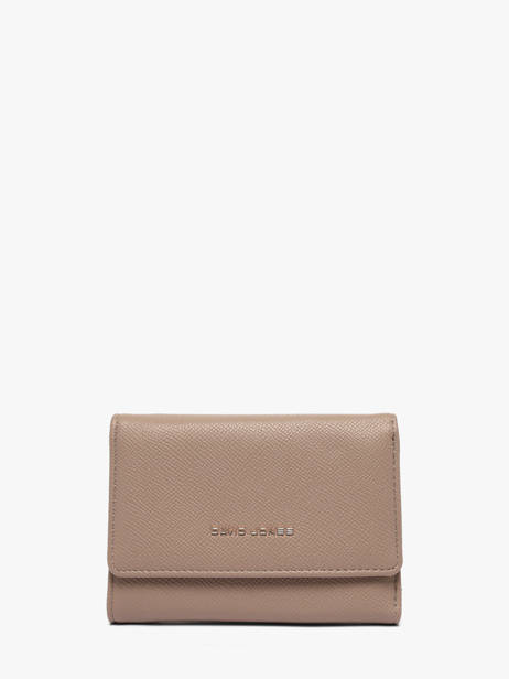 Wallet David jones Beige saffiano 2