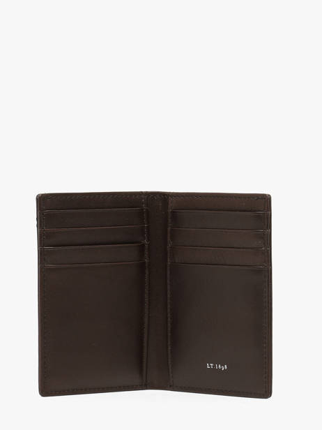 Leather Lucien Card Holder Le tanneur Brown lucien huile THHU3510 other view 1