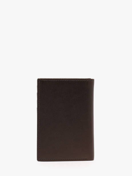 Leather Lucien Card Holder Le tanneur Brown lucien huile THHU3510 other view 2