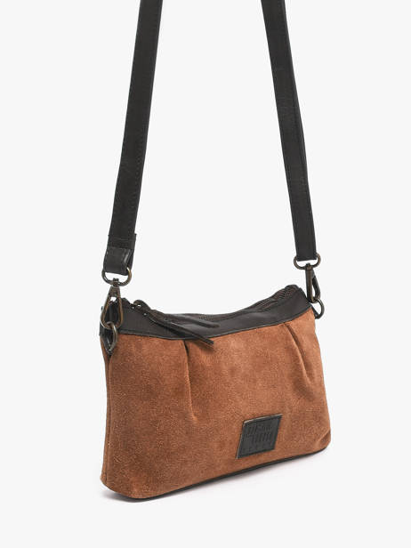 Shoulder Bag Vienne Leather Basilic pepper Brown vienne BVIE01 other view 2