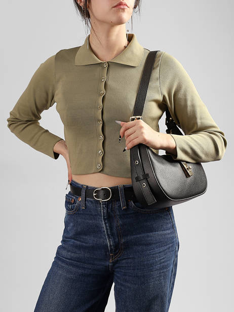 Hobo Caviar Leather Milano Black caviar CA26069 other view 1