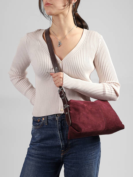 Crossbody Bag Vintage Nat et nin Red vintage BERRY other view 1