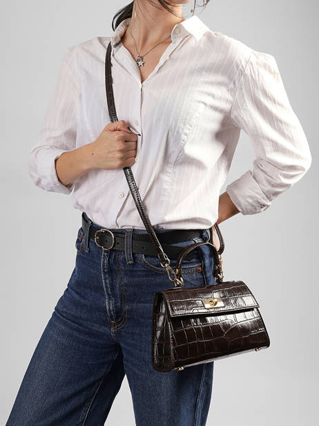 Crossbody Bag Milano Brown cocco balo CB25116 other view 1