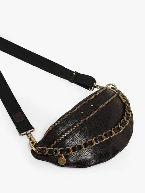 Belt Bag Leather Mila louise Black vintage 23689E1 other view 1