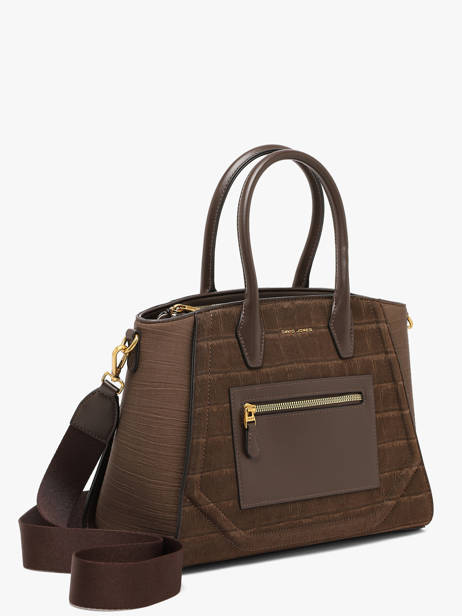 Shoulder Bag Croco Chic David jones Brown croco chic 1 other view 1