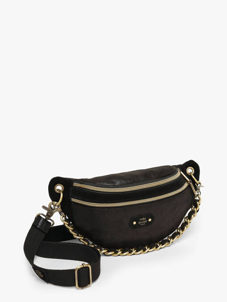 Sac Banane Mila louise Noir gr 23689GR vue secondaire 1