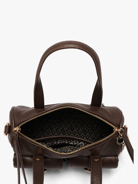 Sac Bandoulière Bride Lulu castagnette Marron bride BADER vue secondaire 2
