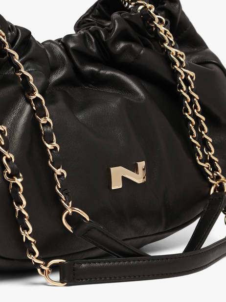 Sac Porté épaule Glamourous Cuir Nathan baume Noir glamourous 1 vue secondaire 2