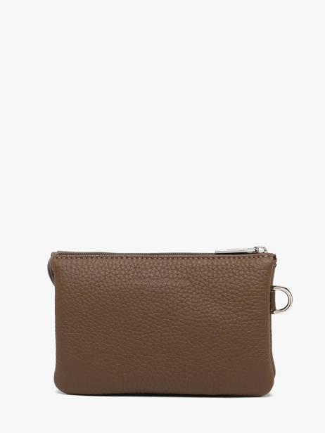 2-compartment Original Leather N Pouch Nathan baume Brown original n 283N other view 2