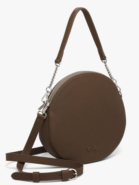 Sac Porté épaule Anna Cuir Nathan baume Marron nathan 9 vue secondaire 1