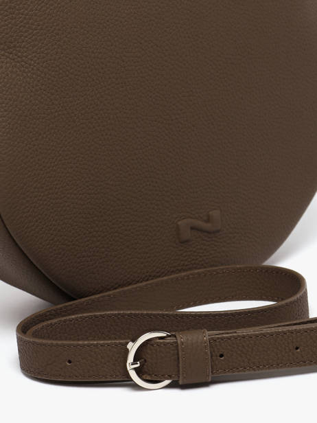 Sac Porté épaule Anna Cuir Nathan baume Marron nathan 9 vue secondaire 2