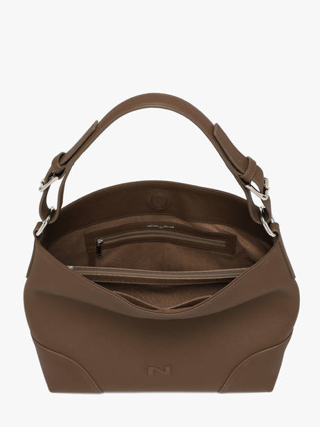 Sac Porté épaule Tango Bis Cuir Nathan baume Marron nathan 52 vue secondaire 3
