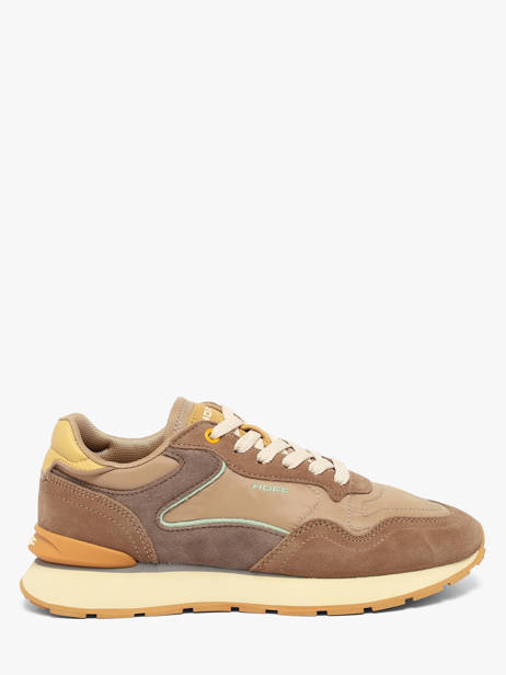 Sneakers In Leather Hoff Brown women 22602406