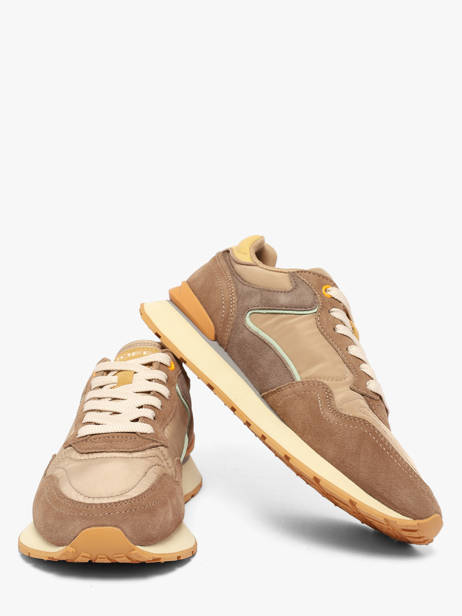 Sneakers In Leather Hoff Brown women 22602406 other view 2
