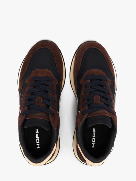 Sneakers In Leather Hoff Brown women 22602414 other view 3