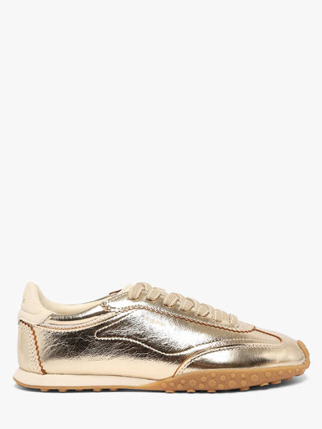 Sneakers In Leather Hoff Gold women 22661404