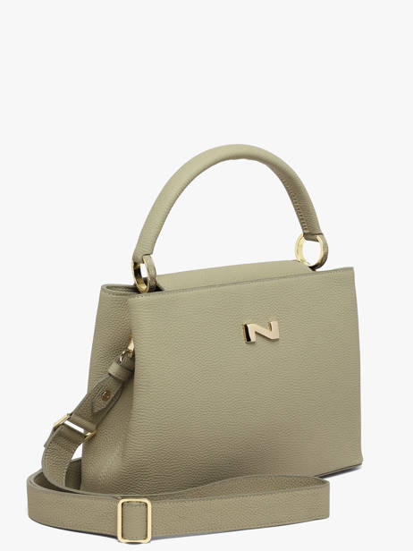 Sac à Main Magnolia Cuir Nathan baume Vert eden 3 vue secondaire 1