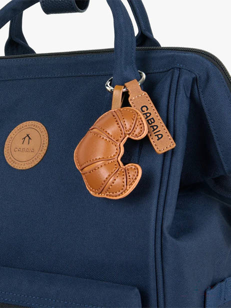 Porte-clefs Cabaia Marron accessoire CHARMS vue secondaire 1
