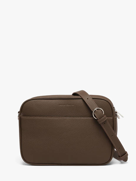 Sac Bandoulière N City Louvain Cuir Nathan baume Marron n city 7 vue secondaire 4