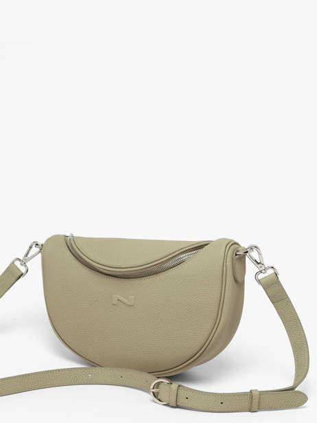 Leather Lago Crossbody Bag Nathan baume Green brasil 3 other view 1