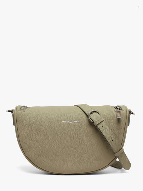 Leather Lago Crossbody Bag Nathan baume Green brasil 3 other view 4
