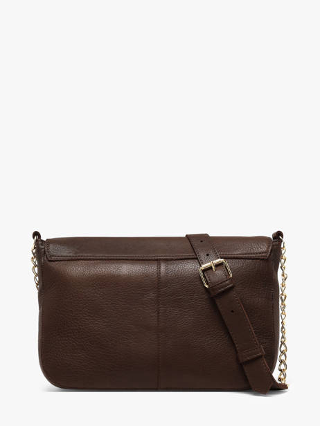 Sac Bandoulière Grainna Cuir Pieces Marron grainna 17164791 vue secondaire 3