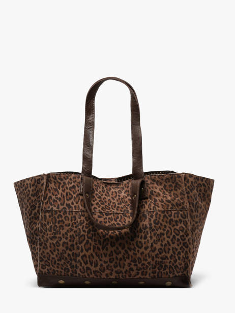 Sac Porté épaule Ava Cuir Pieces Marron ava 17166947
