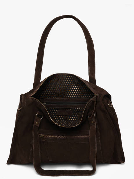 Sac Porté épaule Lula Pieces Marron lula 17168459 vue secondaire 2