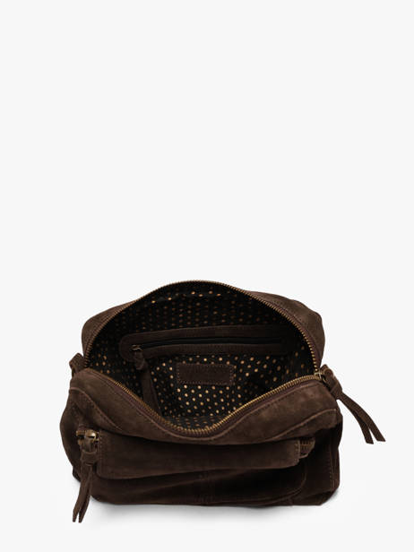 Sac Bandouliere Naina Cuir Pieces Marron naina 17111600 vue secondaire 2