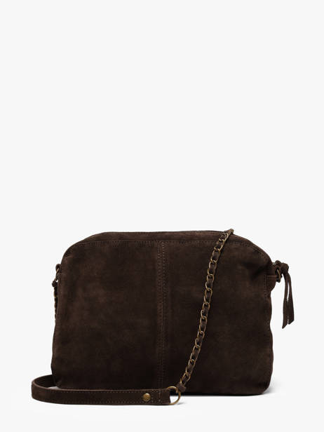 Sac Bandouliere Naina Cuir Pieces Marron naina 17111600 vue secondaire 3
