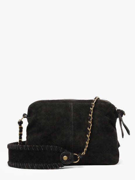 Shoulder Bag Abigail Leather Pieces Black abigail 17166655 other view 3