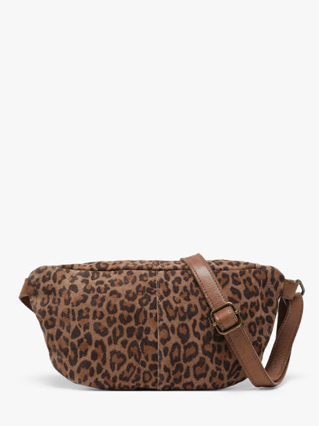 Belt Bag Leather Pieces Brown berta 17163618 other view 3