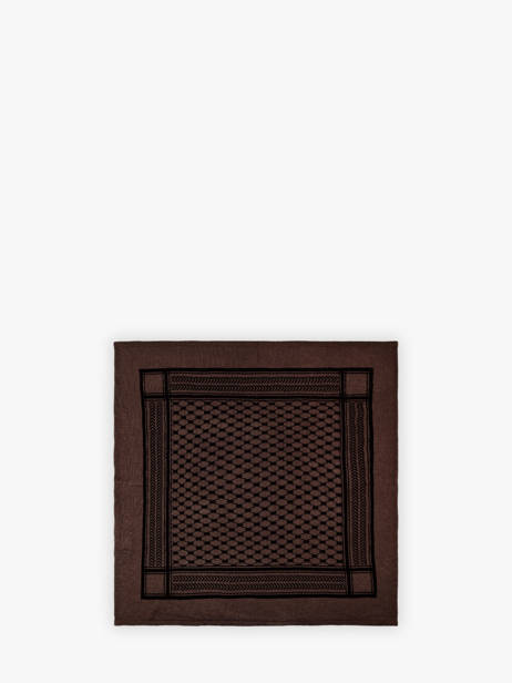 Small Square Novis Scarf 70x70 Pieces Brown novis 17152244