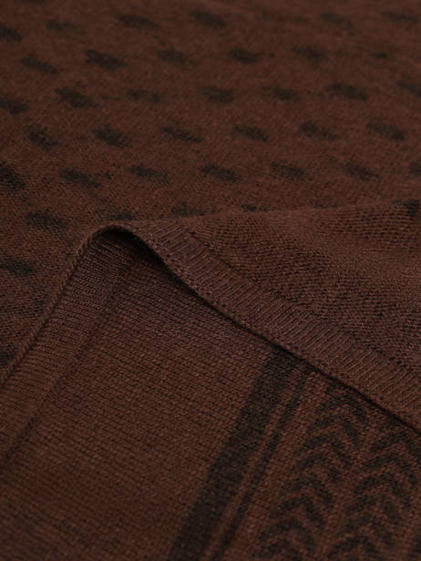 Small Square Novis Scarf 70x70 Pieces Brown novis 17152244 other view 1
