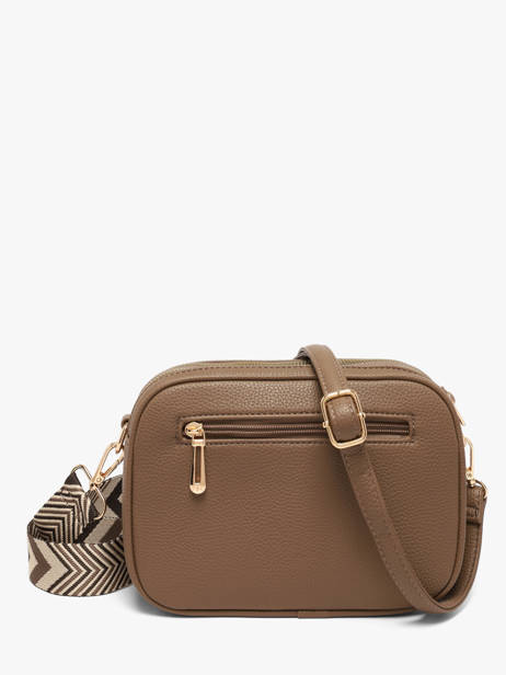 Shoulder Bag Grained Flora & co Beige grained F6967OR other view 2