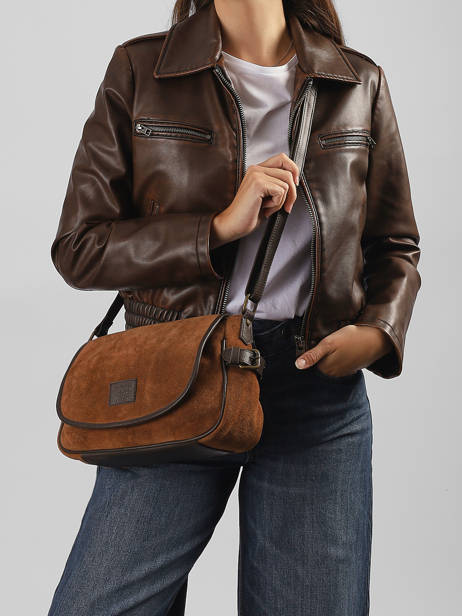 Shoulder Bag Vienne Leather Basilic pepper Brown vienne BVIE02 other view 1